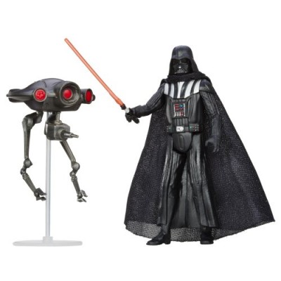 Star Wars, Mission Series Star Destroyer Pack [Darth Vader and Seeker Droid], 3.75 Inches