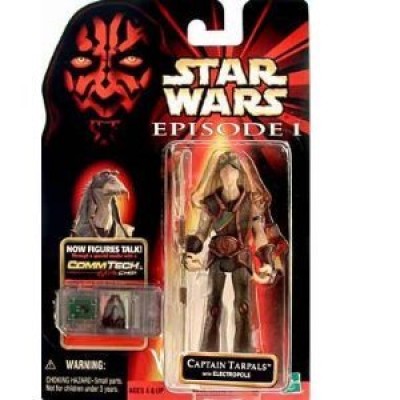 Star Wars Phantom Menace Captain Tarpals w/ Electropole