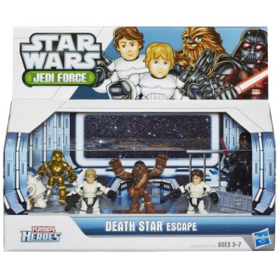 Star Wars Playskool Heroes Jedi Force Death Star Escape Set