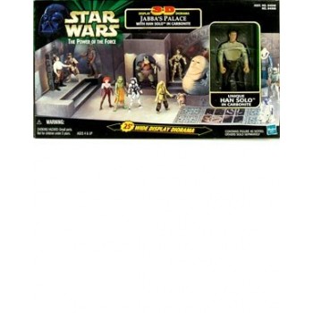 Star Wars: Power of the Force > Jabbas Palace 3-D Display Diorama with Han So...