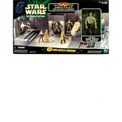 Star Wars: Power of the Force > Jabbas Palace 3-D Display Diorama with Han So...