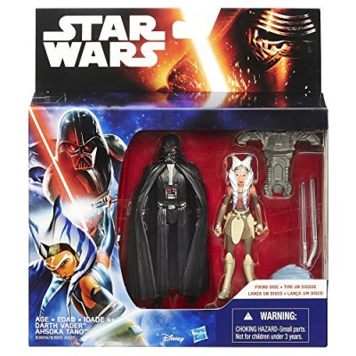 Star Wars Rebels 3.75-Inch Figure 2-Pack Space Mission Darth Vader and Ahsoka Tano