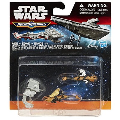 Star Wars Return of the Jedi Micro Machines 3-Pack Endor Forest Battle