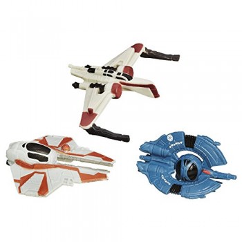 Star Wars Revenge of the Sith Micro Machines 3-Pack Clone Fighter Strike