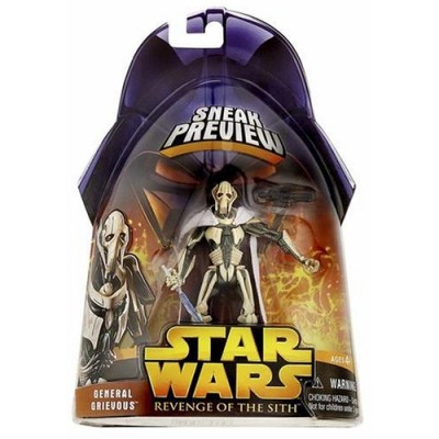 Star Wars: Revenge of the Sith Sneak Preview General Grievous Action Figure