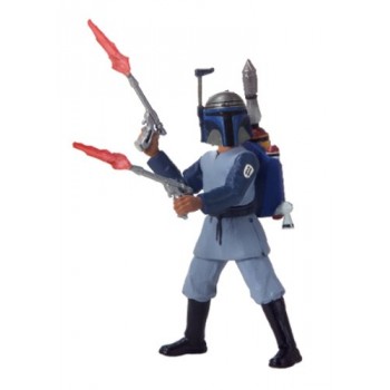 Star Wars Saga 2002 Attack of the Clones Boba Fett Kamino Escape