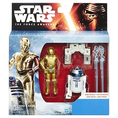 Star Wars The Force Awakens 3.75-Inch Figure 2-Pack Snow Mission R2-D2 and C-3PO