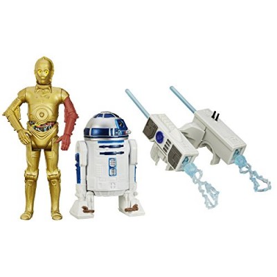 Star Wars The Force Awakens 3.75-Inch Figure 2-Pack Snow Mission R2-D2 and C-3PO