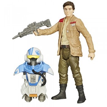 Star Wars The Force Awakens 3.75-Inch Figure Space Mission Armor Poe Dameron (Pilot)