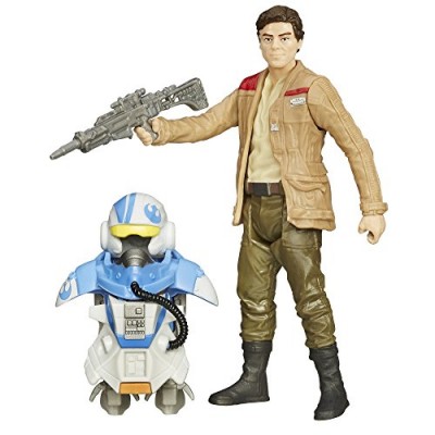 Star Wars The Force Awakens 3.75-Inch Figure Space Mission Armor Poe Dameron (Pilot)