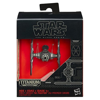 Star Wars: The Force Awakens Black Series Titanium First Order TIE Fighter
