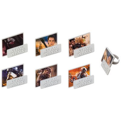 Star Wars: The Force Awakens Cupcake Rings - 24 pcs