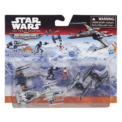 Star Wars The Force Awakens Micro Machines Deluxe Vehicle Pack Galactic Showdown