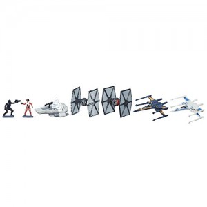 Star Wars The Force Awakens Micro Machines Deluxe Vehicle Pack Galactic Showdown