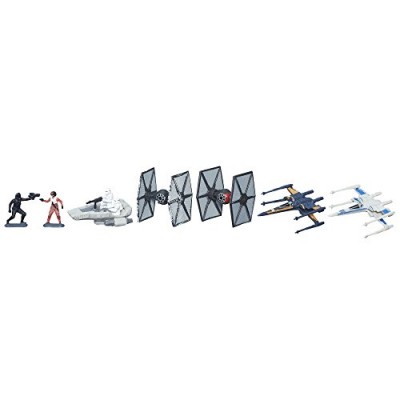 Star Wars The Force Awakens Micro Machines Deluxe Vehicle Pack Galactic Showdown