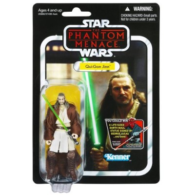 Star Wars the Phantom Menace the Vintage Collection Qui-Gon Jinn Figure