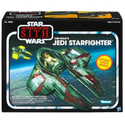 Star Wars, The Vintage Collection, Episode III Revenge of the Sith Vehicle, Obi-Wan's Jedi Starfighter