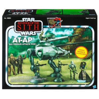 STAR WARS Vintage Class II Attack Vehicles- Episode III AT-AP