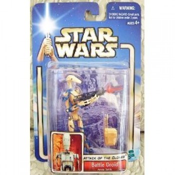 Stars Wars Attack of the Clones (AOTC) Action Figure- Battle Droid Arena Battle