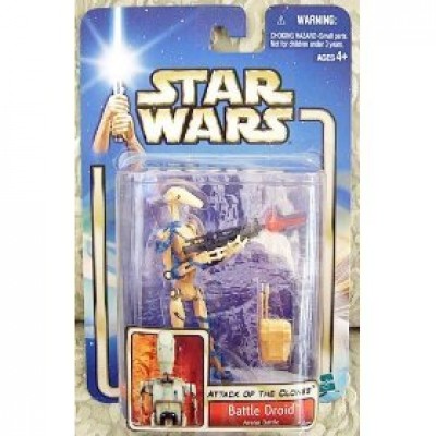 Stars Wars Attack of the Clones (AOTC) Action Figure- Battle Droid Arena Battle