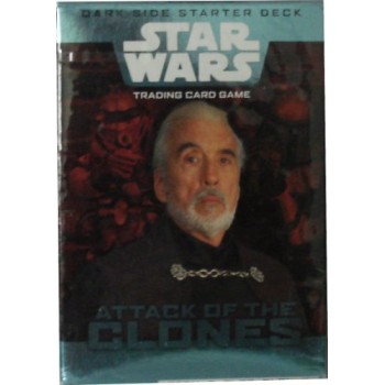 WOTC Star Wars Attack of the Clones TCG Dark Side Starter Deck