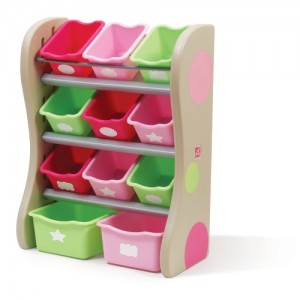 Step2  Fun Time Room Organizer Bins, Pink