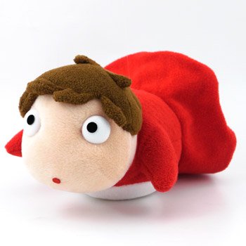 8" Ponyo on the Cliff By the Sea Plush Doll ~Miyazaki~