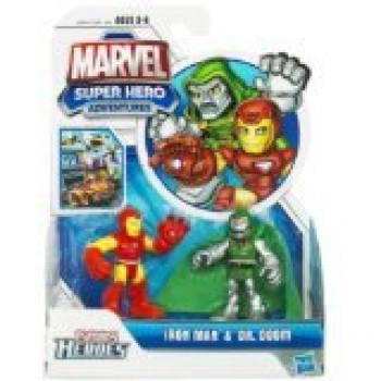 Super Hero Adventure 2 Pack Iron Man & Dr. Doom