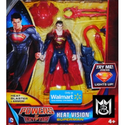Superman Man of Steel Powers of Krypton Heat Vision Superman Exclusive