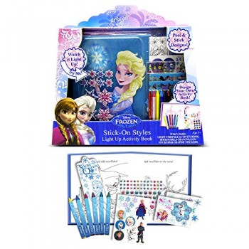 Tara Toy Frozen Stick-On-Styles Light Up Activity Book