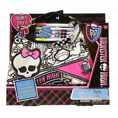 Tara Toy Monster High Color N Style Fashion Tote Activity