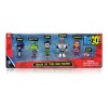 Teen Titans Go Teen Titans Action Figure (6-Pack), 2"