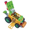 Teenage Mutant Ninja Turtles Pre-Cool Half Shell Heroes Shellraiser with Leonardo Vehicle and Figure