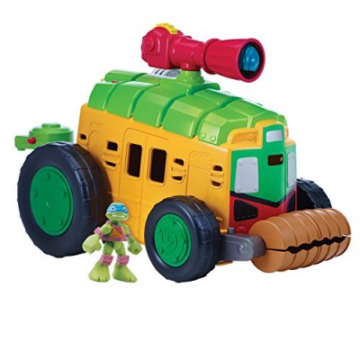 Teenage Mutant Ninja Turtles Pre-Cool Half Shell Heroes Shellraiser with Leonardo Vehicle and Figure