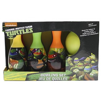 What Kids Want Teenage Mutant Ninja Turtles Licensed Bowling Set