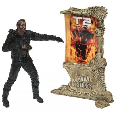 McFarlane Movie Maniacs Series 4 T2 Terminator 2 Judgment Day T800