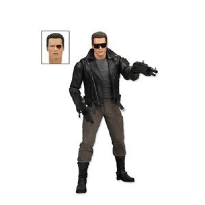Neca 7 Inch Terminator Collection Series 2 Police Station Assault T-800 Action Figure