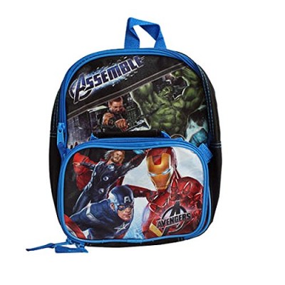 Marvel Avengers 12" Toddler Backpack Detachable Utility Bag