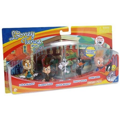 Looney Tunes Figure 5 Pack - Bugs Bunny, Lola Bunny, Daffy Duck, Porky Pig and Elmer Fudd