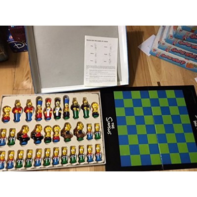 Simpsons 3-D Chess Set