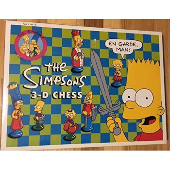 Simpsons 3-D Chess Set