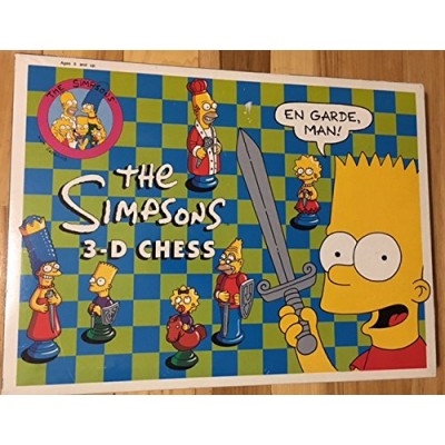 Simpsons 3-D Chess Set