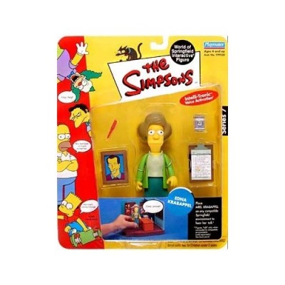 Simpsons Series 7 Edna Krabappel Action Figure