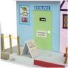 The Simpsons Exclusive Playset Main Street with Crazy Old Man and Squeaky Voiced Teen