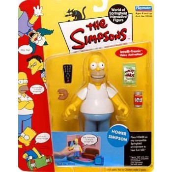 The Simpsons Wave 1 Playmates Action Figure Homer Simpson