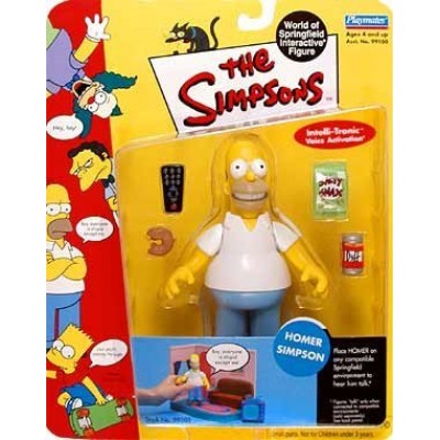 The Simpsons Wave 1 Playmates Action Figure Homer Simpson