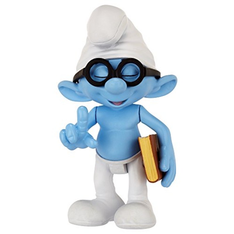 Smurfs Movie Clumsy, Baker, Smurfette & Brainy Collectibles Figure (4 P...