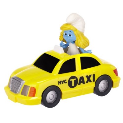 Smurfs Movie Theme/Adventure Gift Packs Wave #2 Smurfette In NYC Bus Tour Theme Set