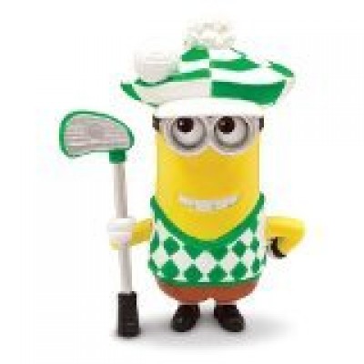 Despicable Me 2 - Minion Golfer - Poseable Action Figure