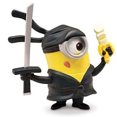 Despicable Me 2 - Minion Ninja - Posable Figure